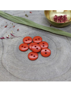 Bouton Classic Shine - Tangerine