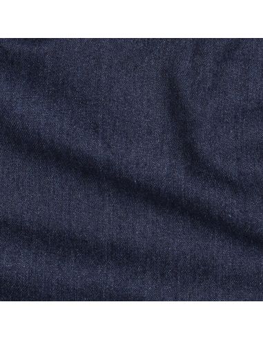 Tissu jeans coton classique - Bleu denim