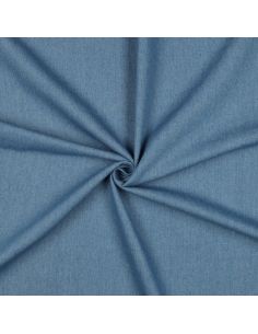 Tissu jeans coton classique - Bleu clair