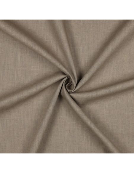 Tissu lin coton - Sable