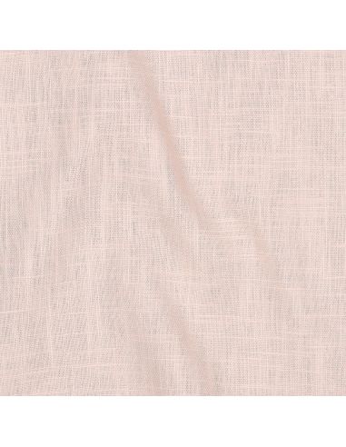 Tissu lin coton - Saumon