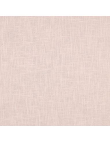 Tissu lin coton - Saumon