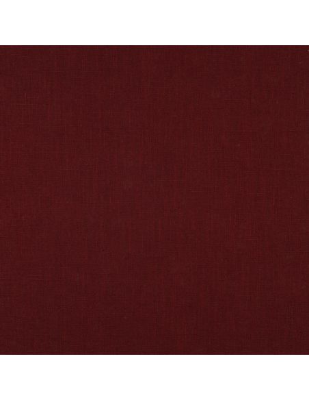 Tissu lin coton - Burgundy