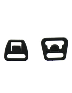 Fermoir clip pour soutien-gorge d´allaitement - Noir