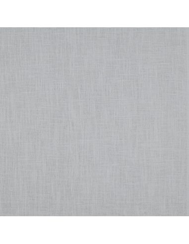 Tissu lin coton - Gris argent