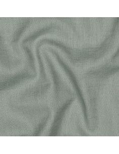 Tissu lin coton - Vert de gris 2