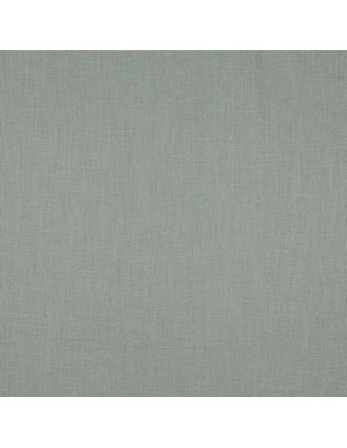Tissu lin coton - Vert de gris