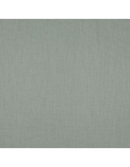 Tissu lin coton - Vert de gris