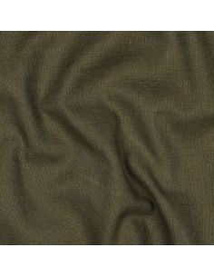 Tissu lin coton - Kaki 2