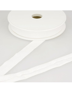 Biais jersey viscose - Blanc