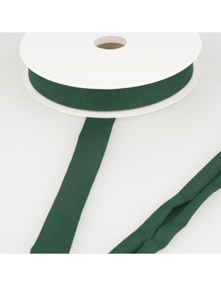 Biais jersey viscose - Vert sapin