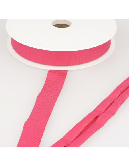 Biais jersey viscose - Fucshia