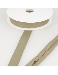 Biais jersey viscose - Taupe