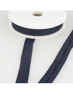Biais jersey viscose - Bleu nuit