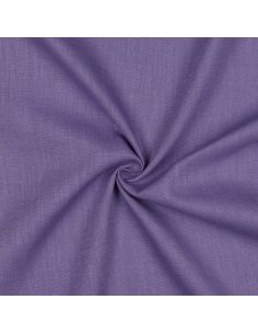Tissu lin coton lavé - Violet