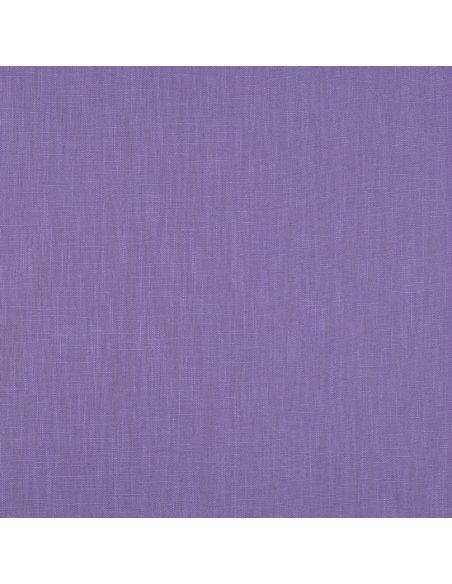 Tissu lin coton lavé - Violet
