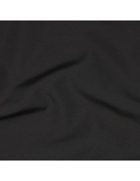 Tissu softshell déperlant envers micro polaire - Noir