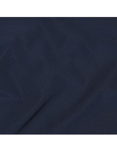 Tissu softshell déperlant envers micro polaire - Bleu marine