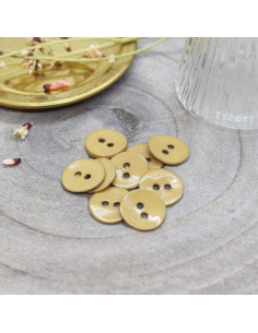 Bouton Glossy - Mustard