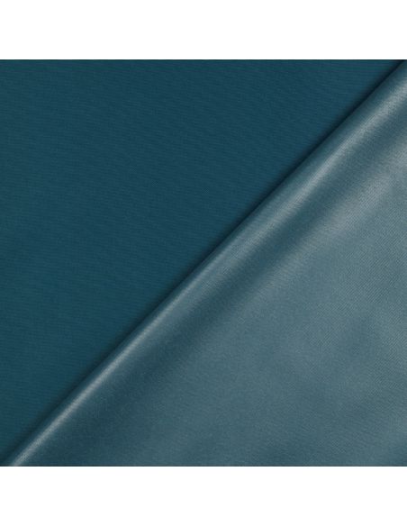 Tissu toile imperméable - Bleu pétrole