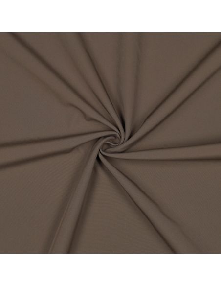 Tissu softshell déperlant envers micro polaire - Taupe
