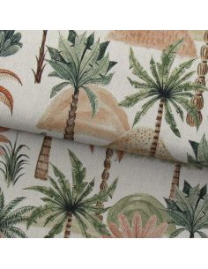 Toile de coton canvas premium - Jungle
