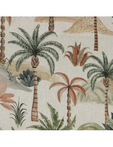 Toile de coton canvas premium - Jungle
