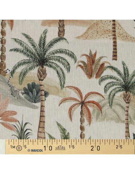 Toile de coton canvas premium - Jungle
