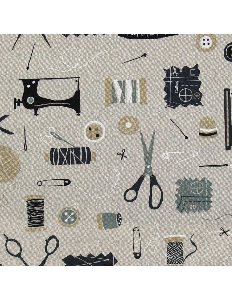 Toile de coton canvas - Atelier de couture