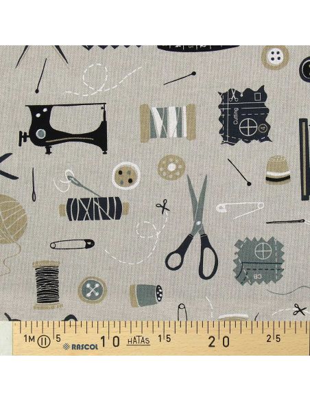 Toile de coton canvas - Atelier de couture