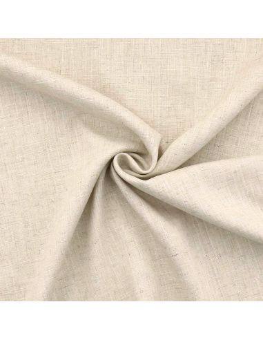 Tissu viscose lin - Naturel