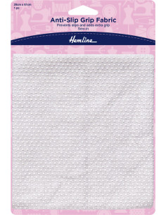 Tissu antidérapant à coudre pour pyjamas et chaussons - 28 cm x 61 cm