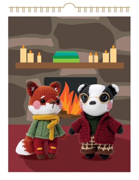Livre une année en Amigurumis