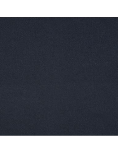 Tissu gabardine viscose brossée premium - Bleu marine