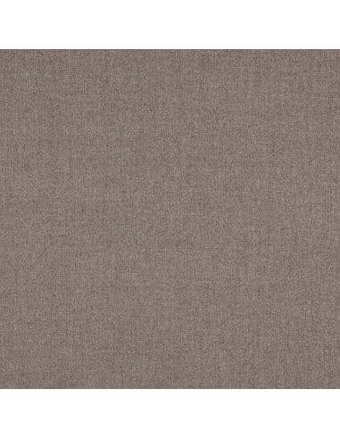 Tissu gabardine viscose brossée premium - Taupe chiné