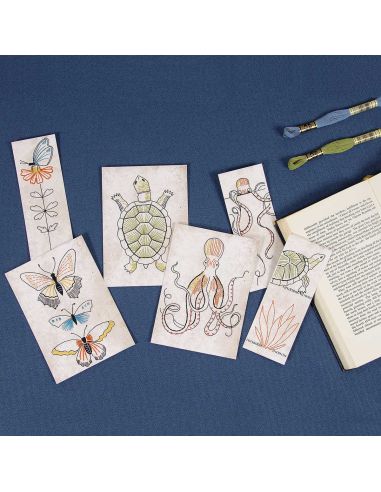 Kit de cartes à broder - Animaux