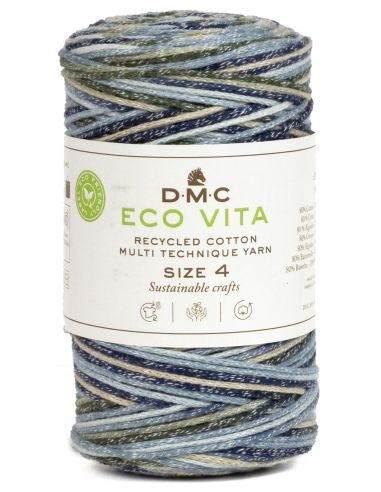 Coton recyclé Eco Vita 4 Multicolore DMC