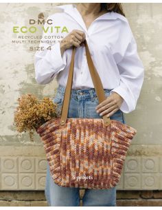 Catalogue Coton recyclé Eco Vita 4 DMC - 6 modèle de sacs