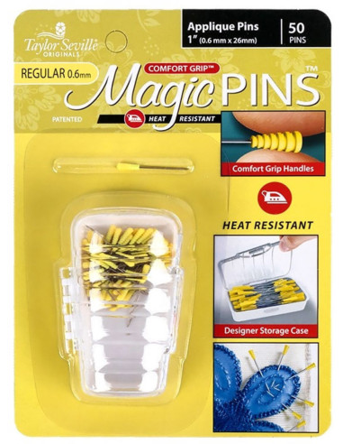 Boite de 50 épingles magiques spécial appliqués