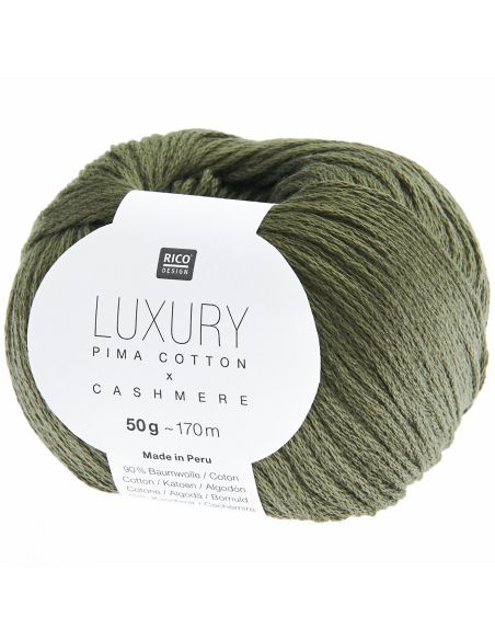 Fil Luxury Pima Cotton x Cashmere Rico Design