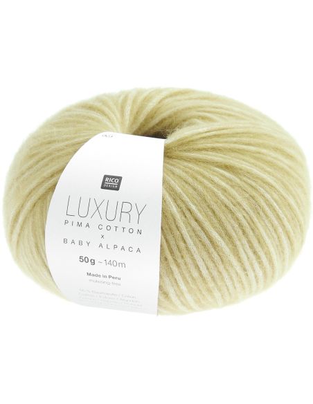 Fil Luxury Pima Cotton x Baby Alpaca Rico Design