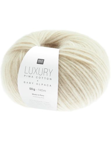 Fil Luxury Pima Cotton x Baby Alpaca Rico Design