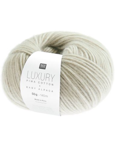 Fil Luxury Pima Cotton x Baby Alpaca Rico Design