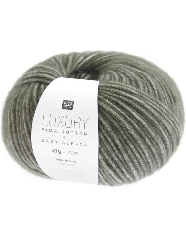 Fil Luxury Pima Cotton x Baby Alpaca Rico Design