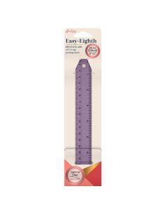 Règle rectangle quilting 20,3 cm x 2,54 cm Easy-Eighth - Violet 2
