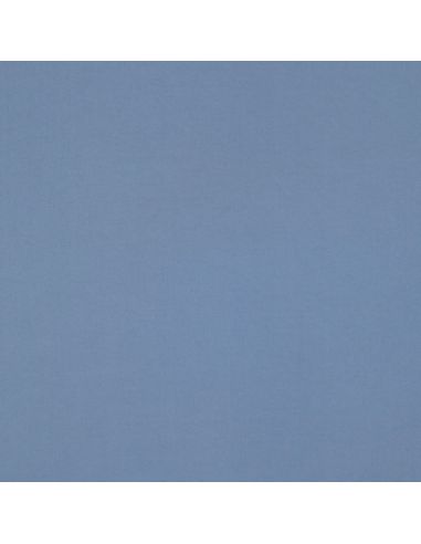 Tissu tencel effet peau de pêche - Bleu charette