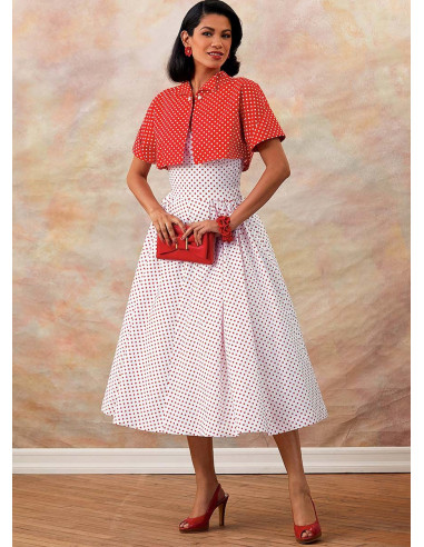 Patron de robe et veste - Butterick 6682