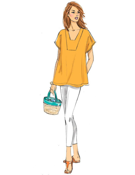 Patron de tunique et caftan - Butterick 6683