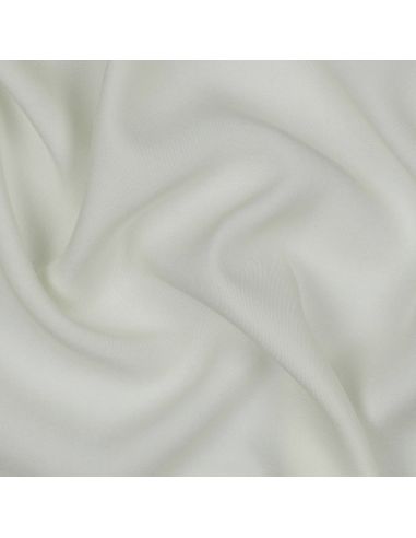 Tissu tencel effet peau de pêche - Écru