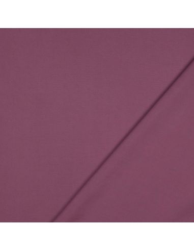 Tissu tencel effet peau de pêche - Framboise